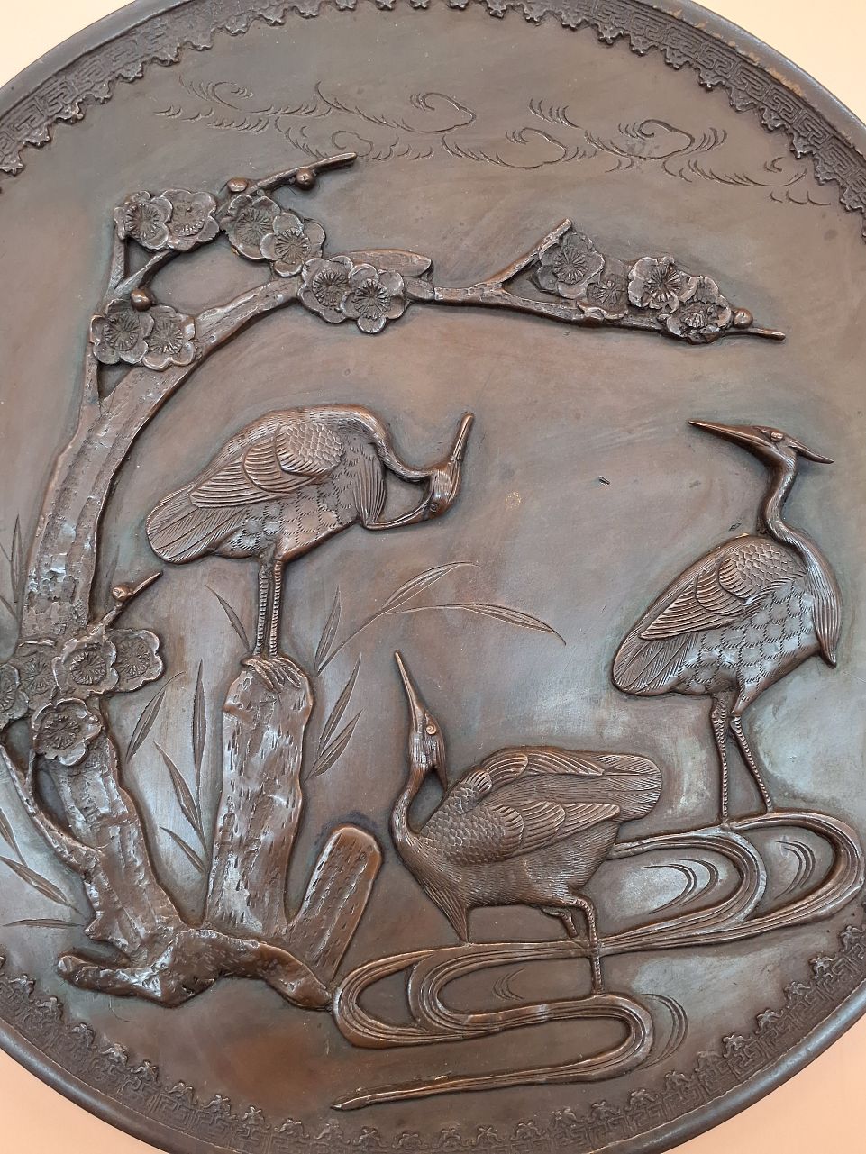 Bronzerelief